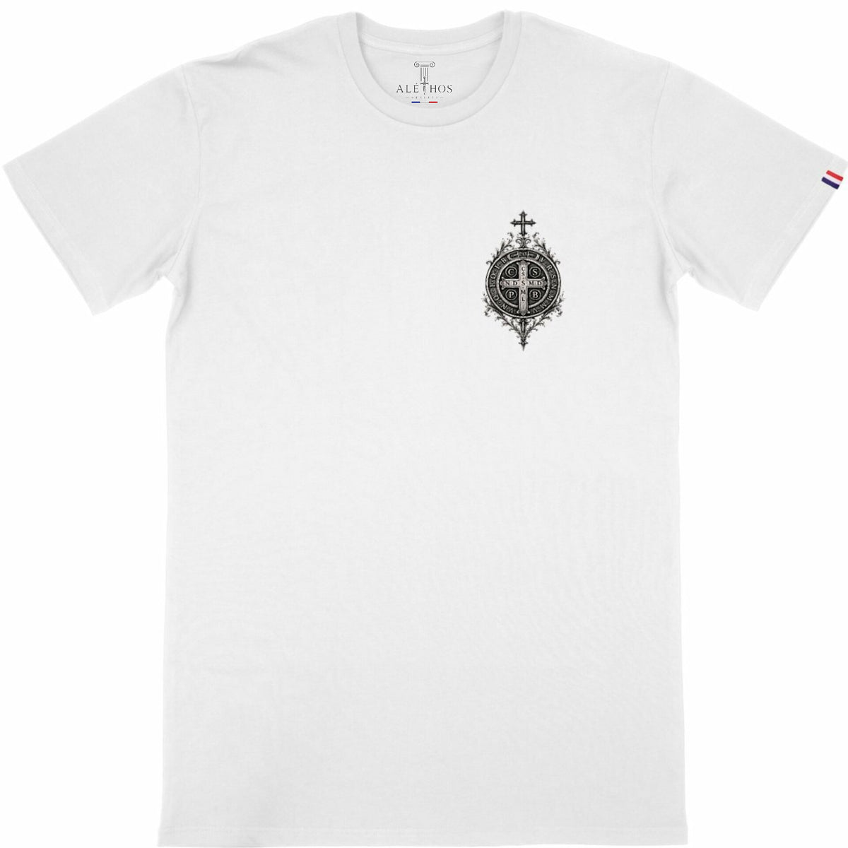 T-shirt Benedictio — Médaille de Saint Benoît | Made in France 🇫🇷