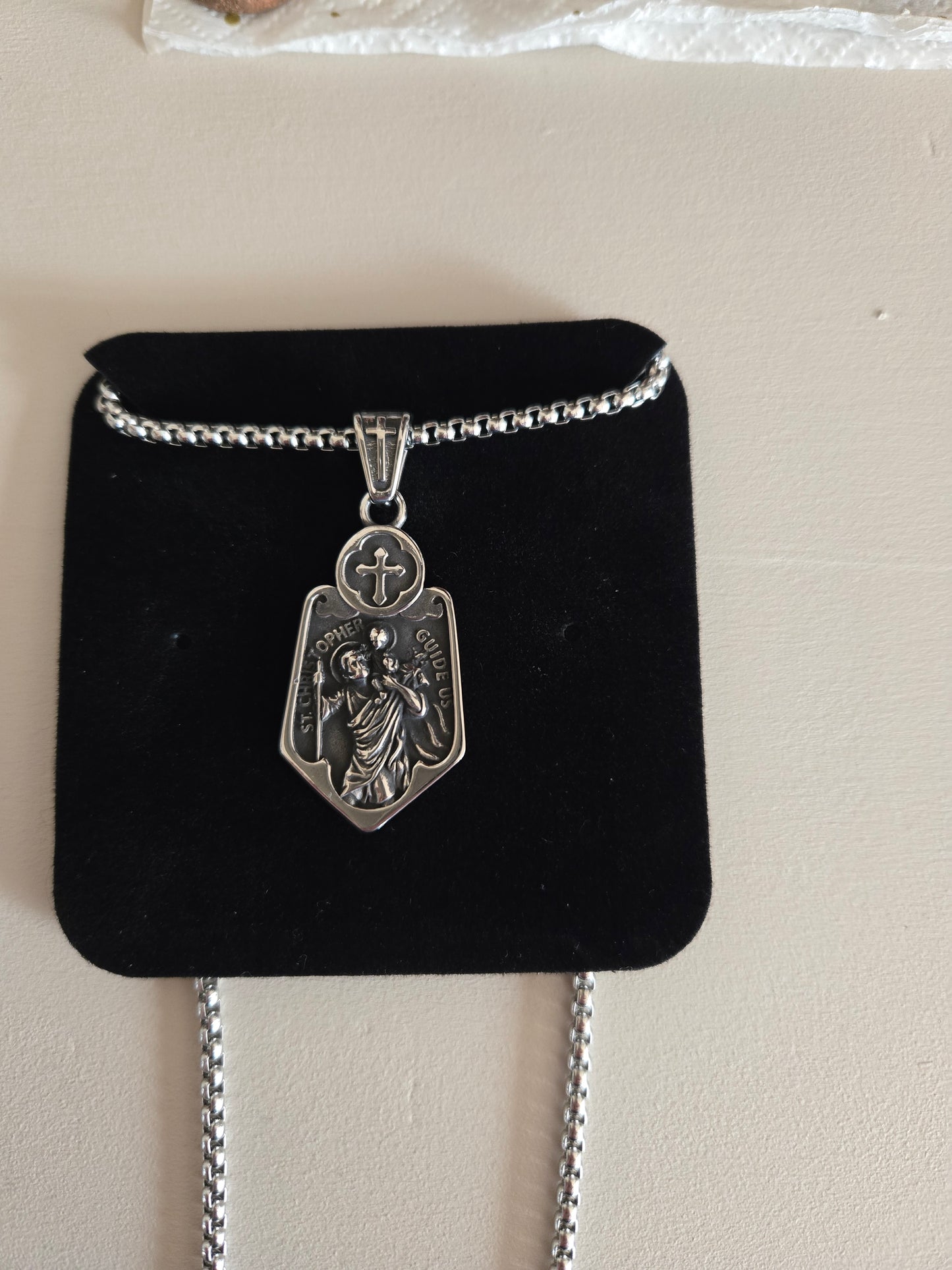 Collier "Viator" – Le Bouclier de Saint Christophe