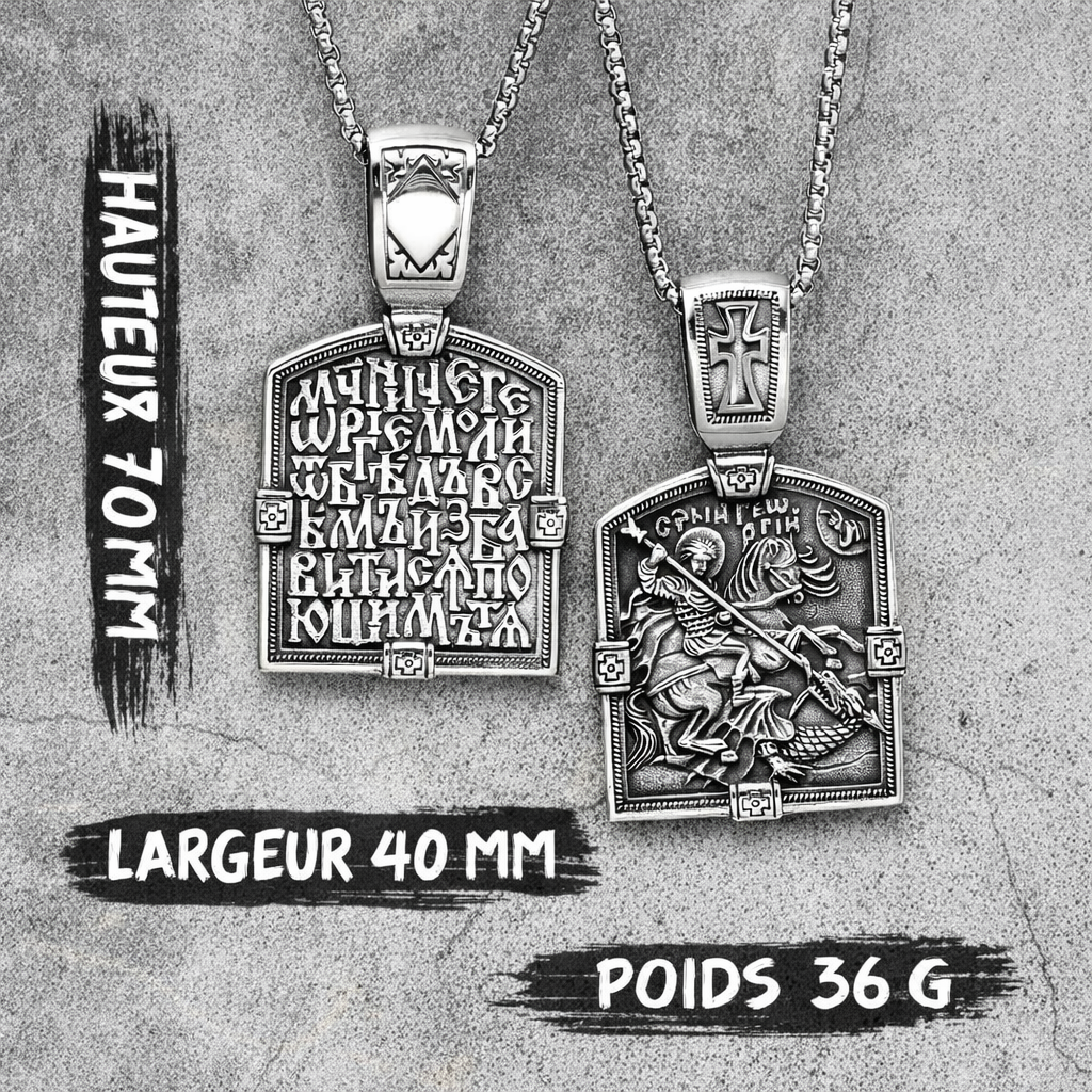 Collier "Georgius" – Le Triomphe de Saint Georges