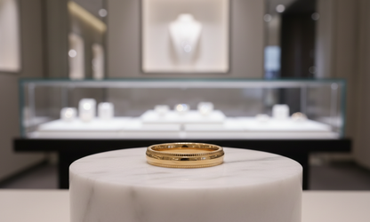 Bague "Aurelius" – L'Anneau Signature en Acier Brossé