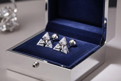 Piercing "Trigonis Steel" – L’Équilibre Géométrique