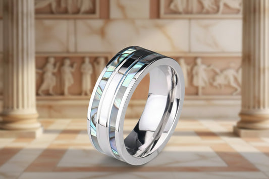 Bague "Aethel" – L'Éclat du Titane