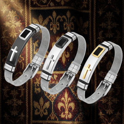 Bracelet "Lorica" – L'Armure du Poignet