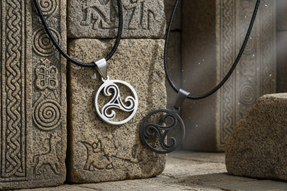 Collier "Triskelion" – L'Héritage Celte