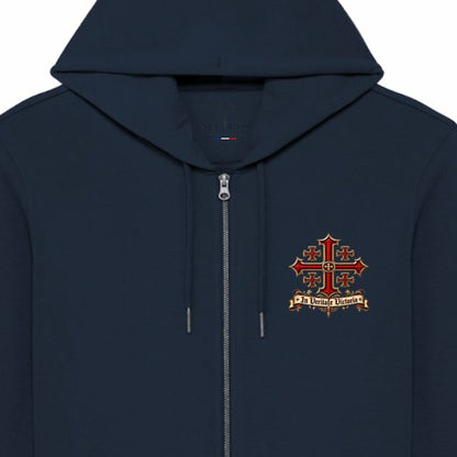 Sweat zippé « Hierosolyma » — In Veritate Victoria