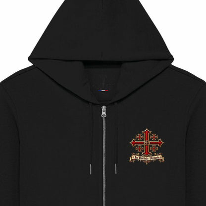 Sweat zippé « Hierosolyma » — In Veritate Victoria