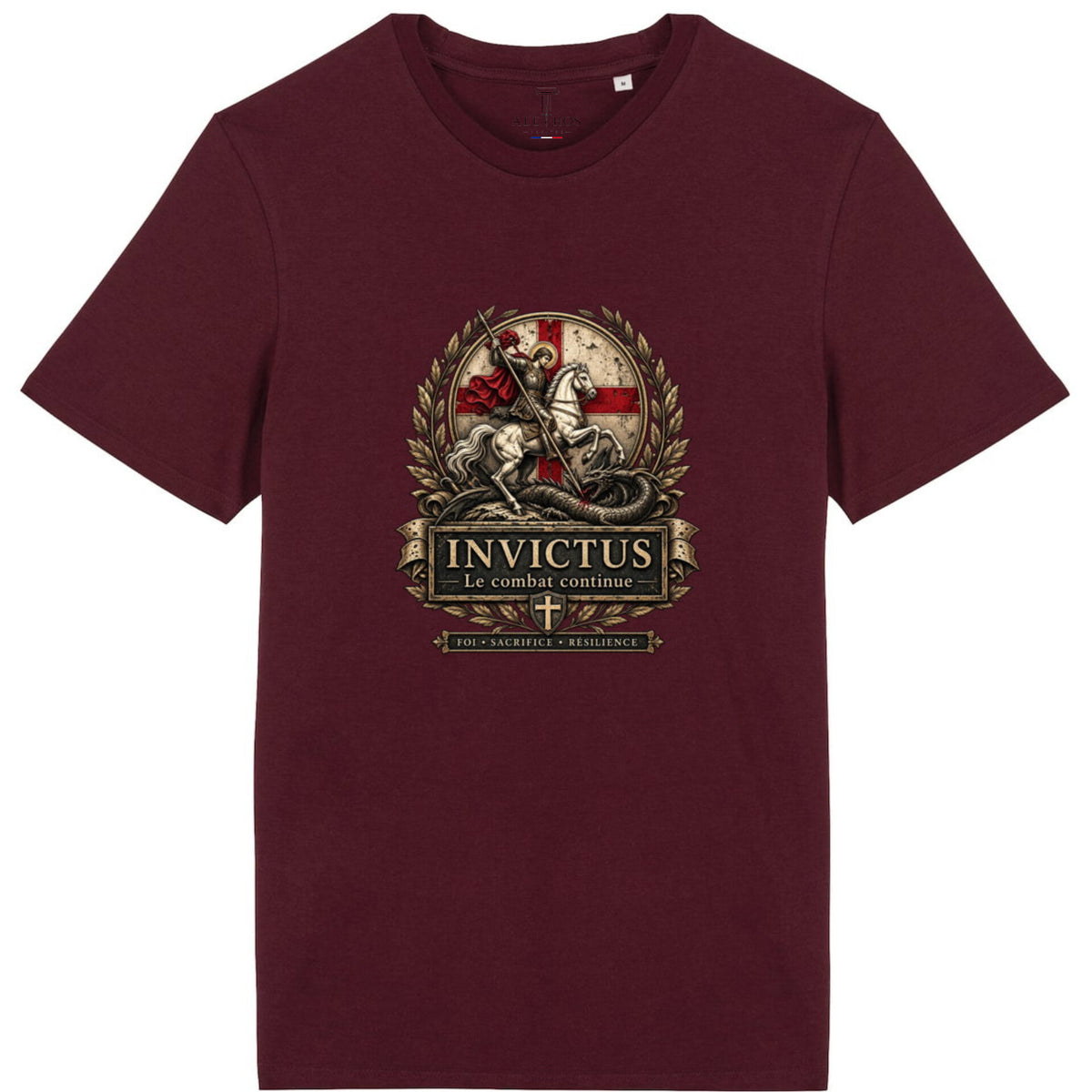 T-shirt Invictus — Le combat continue
