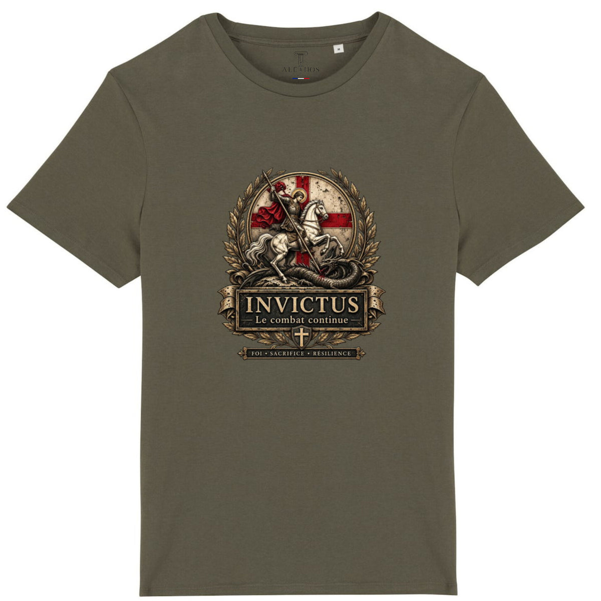T-shirt Invictus — Le combat continue