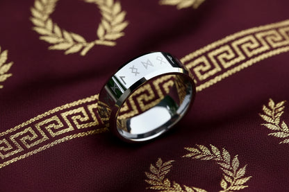 Bague "Aeterna Invinctus" – L'Anneau du Temps Suspendu - 10 fois plus dur que l'or 18 carats et 4 fois plus dur que le titane