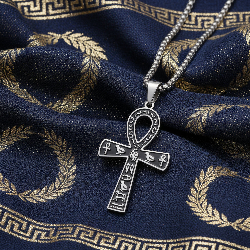 Collier "Ankhou" – La Croix de Vie Égyptienne