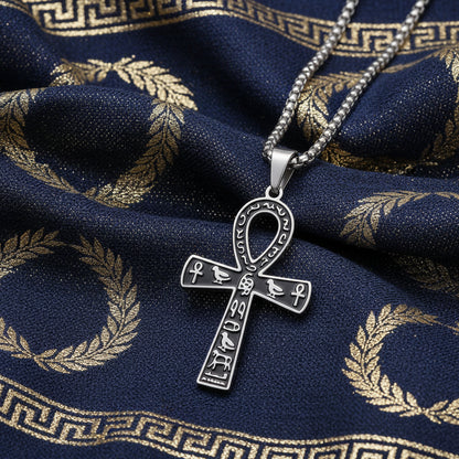 Collier "Ankhou" – La Croix de Vie Égyptienne