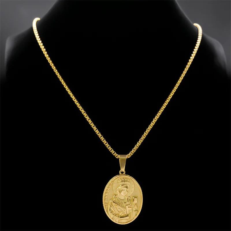 Collier "Fulmen" – La Médaille de Sainte Barbara