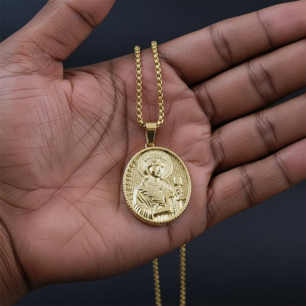 Collier "Fulmen" – La Médaille de Sainte Barbara