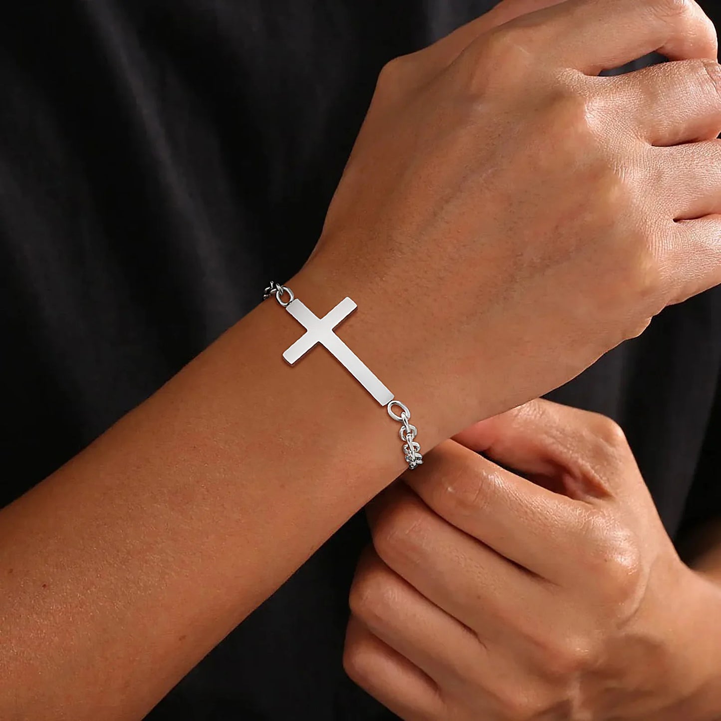 Bracelet "Crux" – L'Ancre de la Foi