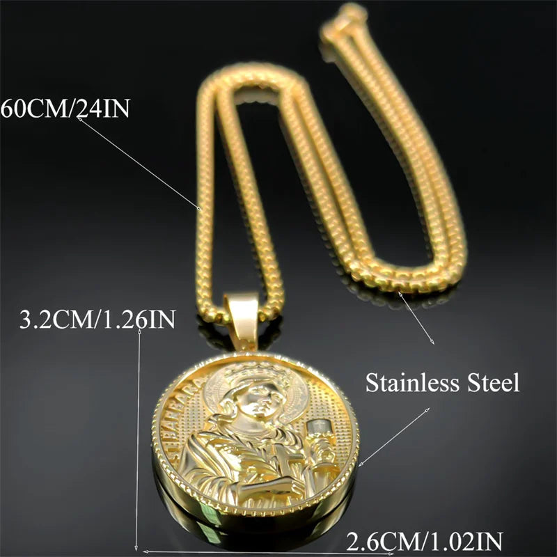 Collier "Fulmen" – La Médaille de Sainte Barbara