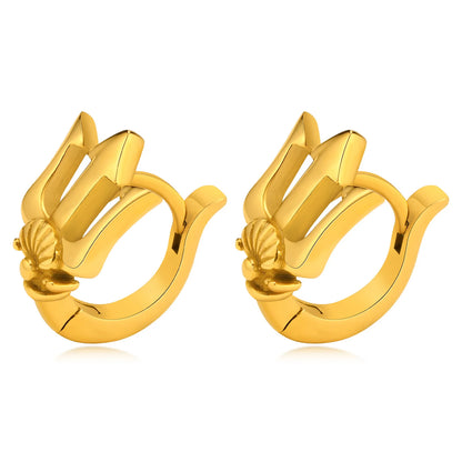 Boucles d'Oreilles "Triaina" – Le Sceptre des Mers