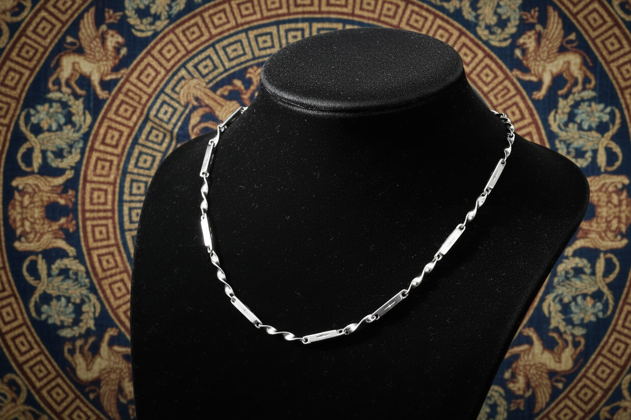 Collier "Hélix" – La Spirale de l’Infini