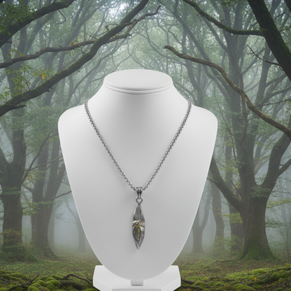 Collier "Menhir" – Le Sceau de la Terre