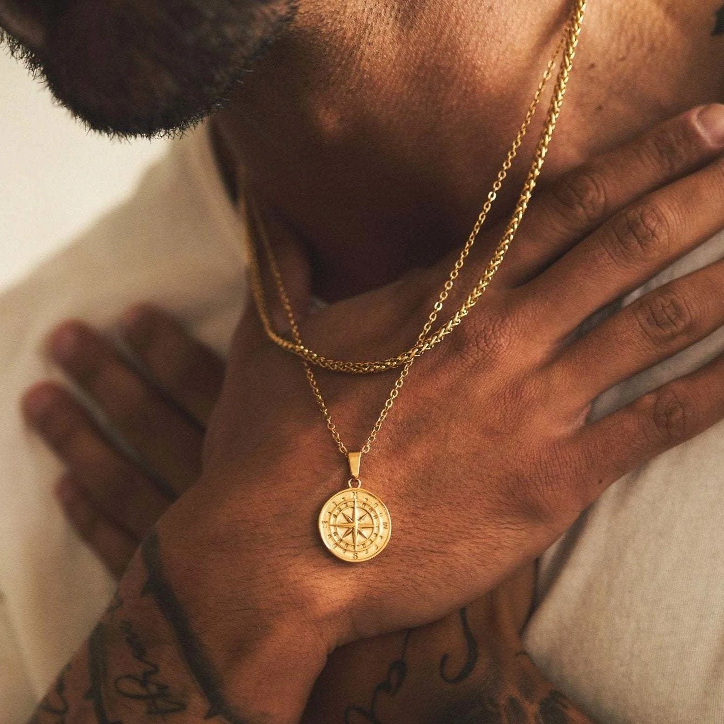 Collier Nautique Homme – Vers l’Horizon des Conquistadors