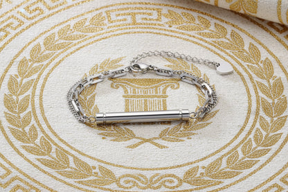 Bracelet "Agapi Aionia" – Le Sanctuaire de l'Amour Éternel