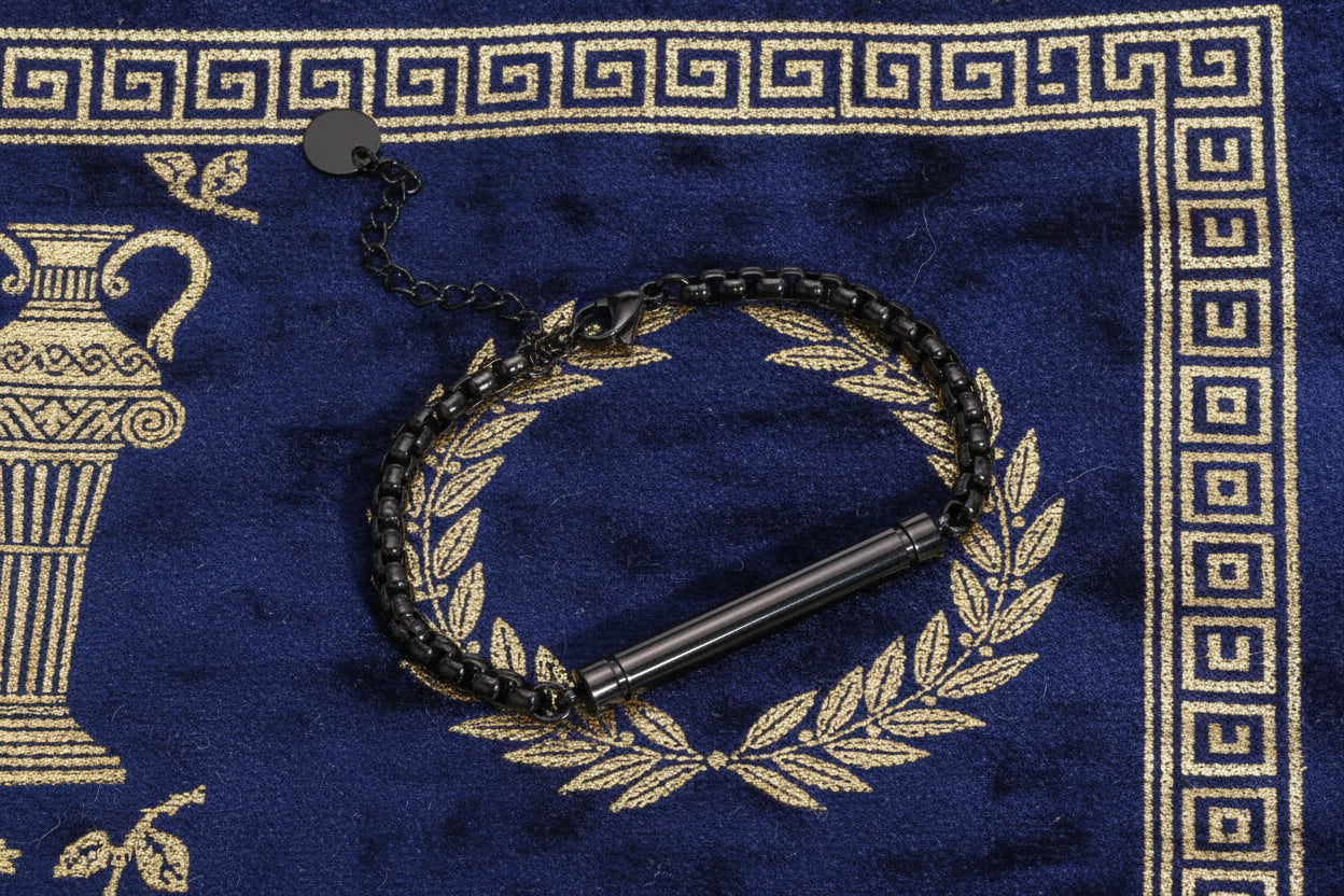 Bracelet "Agapi Aionia" – Le Sanctuaire de l'Amour Éternel