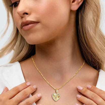 Collier "Sancta" – Le Cœur de la Vierge Marie