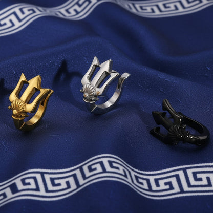 Boucles d'Oreilles "Triaina" – Le Sceptre des Mers