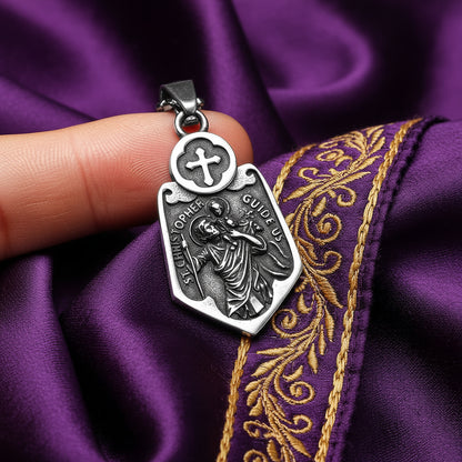 Collier "Viator" – Le Bouclier de Saint Christophe