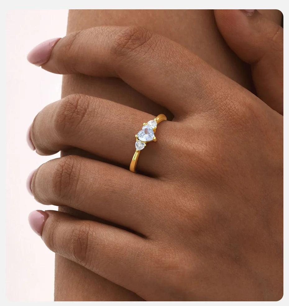 Bague Ajustable "Amare" – La Promesse du Cœur