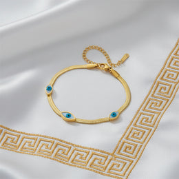 Bracelet "Thalassa" – L'Œil Protecteur Égée