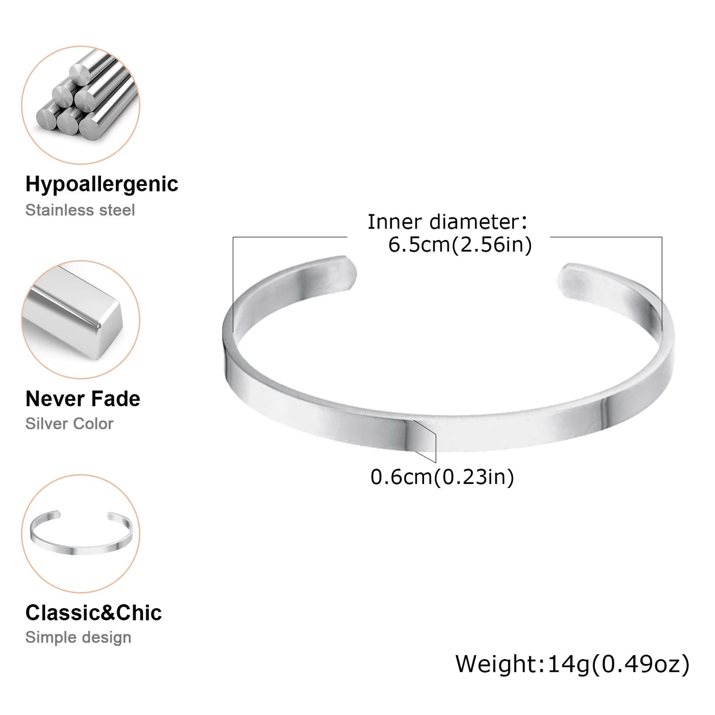 Bracelet Jonc "Nodus" – L'Épure Absolue