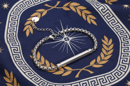 Bracelet "Agapi Aionia" – Le Sanctuaire de l'Amour Éternel