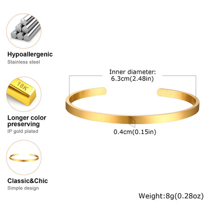 Bracelet Jonc "Nodus" – L'Épure Absolue