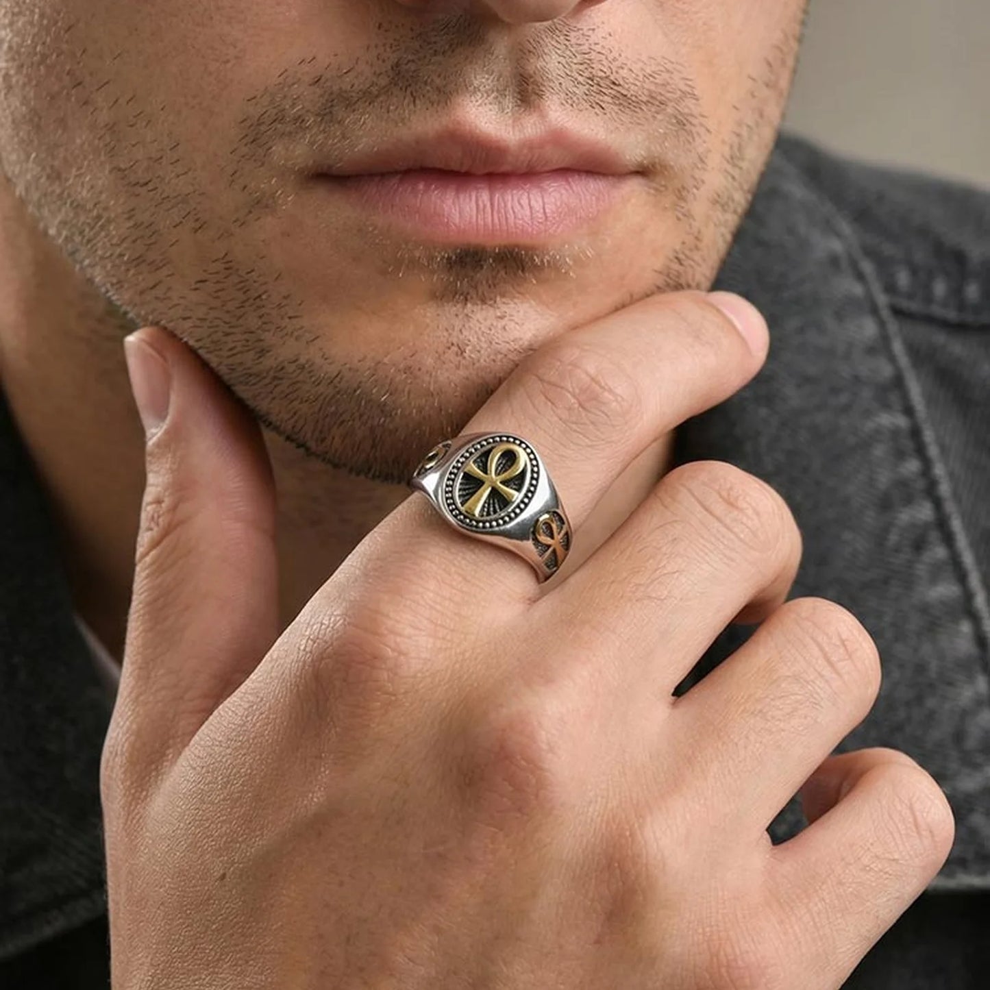 Chevalière "Osiris" – L'Héritage de l'Éternel