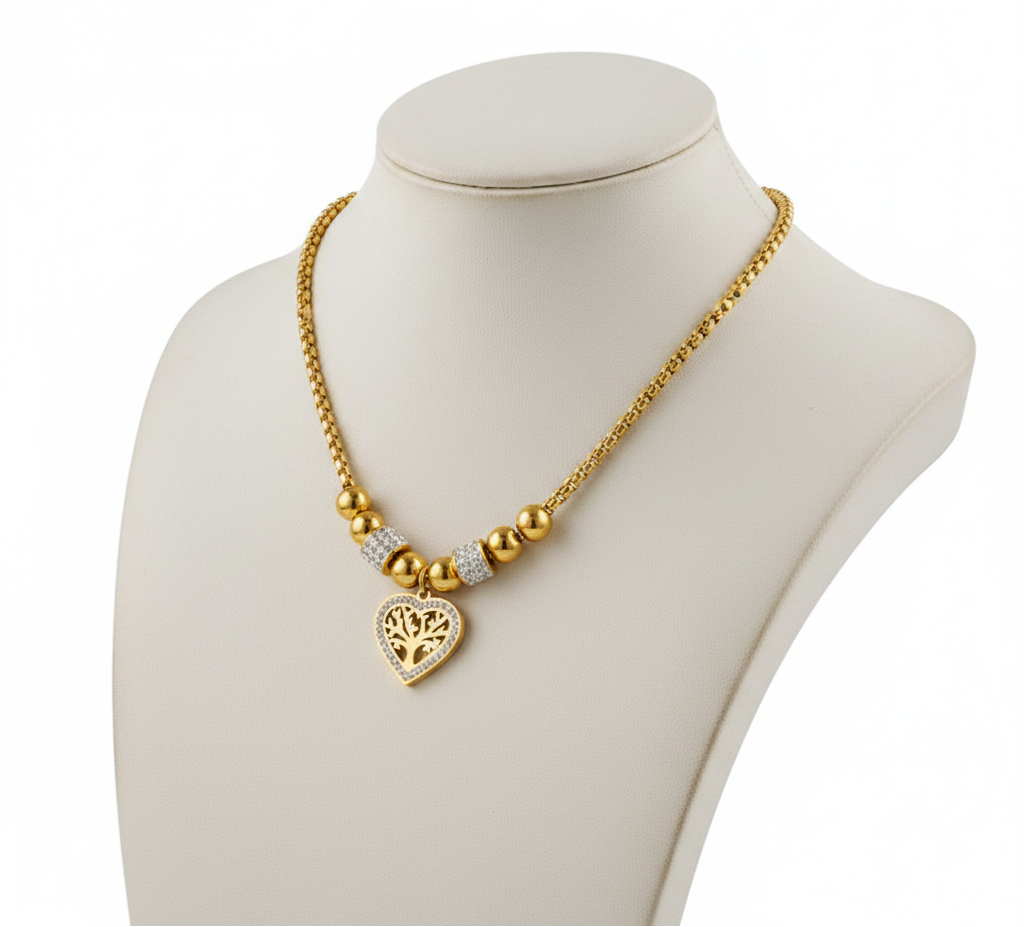 Collier "Arbor" – L'Arbre de Vie Éternel