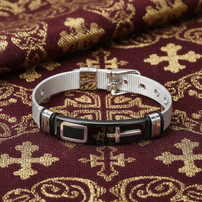 Bracelet "Lorica" – L'Armure du Poignet