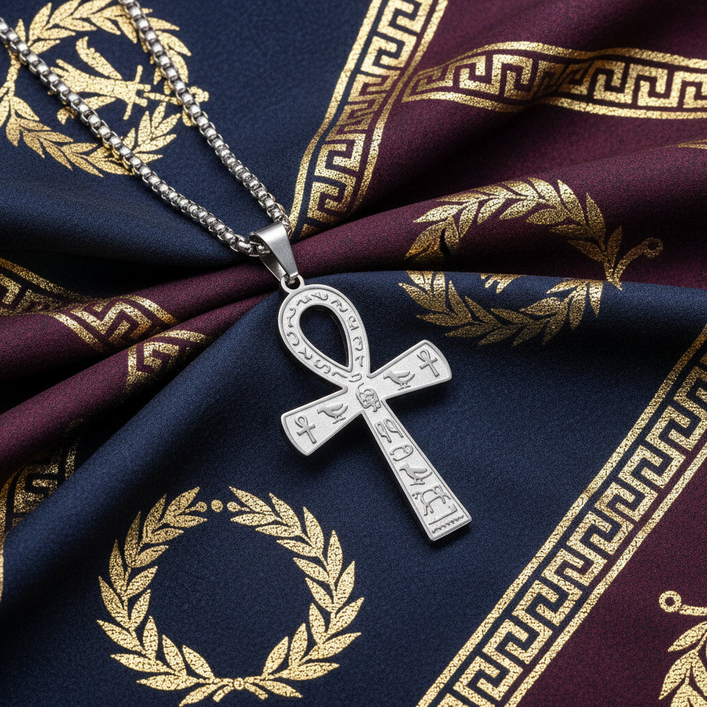 Collier "Ankhou" – La Croix de Vie Égyptienne