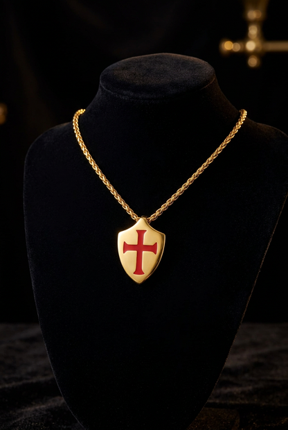 Collier « Clipeus Fidei » – Le Bouclier de la Foi