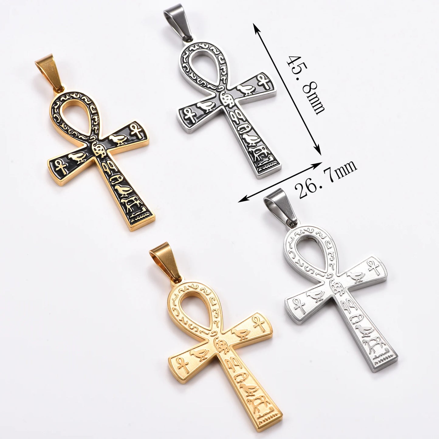 Collier "Ankhou" – La Croix de Vie Égyptienne