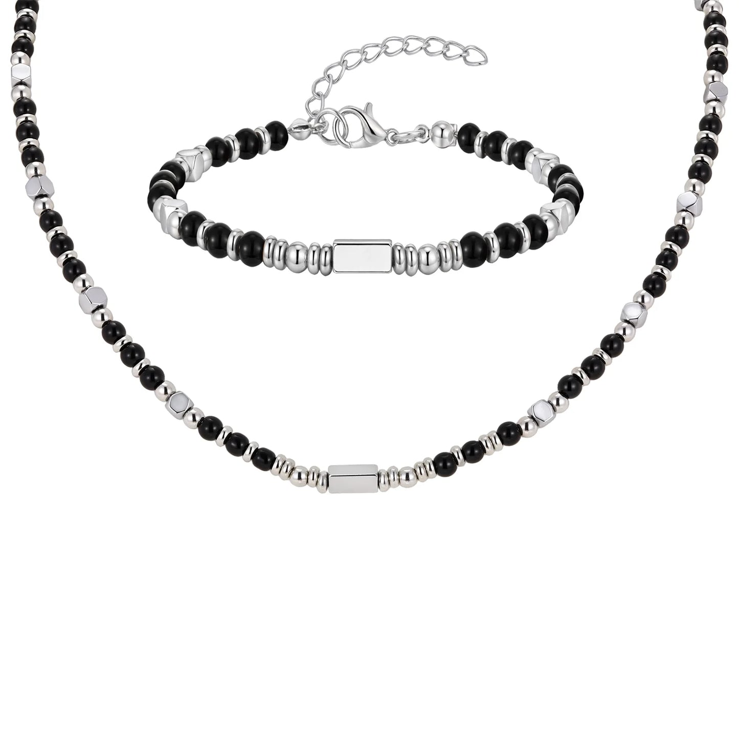 Duo "Elementum" Bracelet/Collier – Les Fondations de la Force