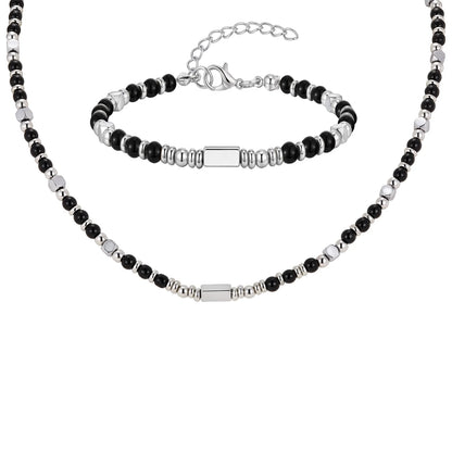 Duo "Elementum" Bracelet/Collier – Les Fondations de la Force