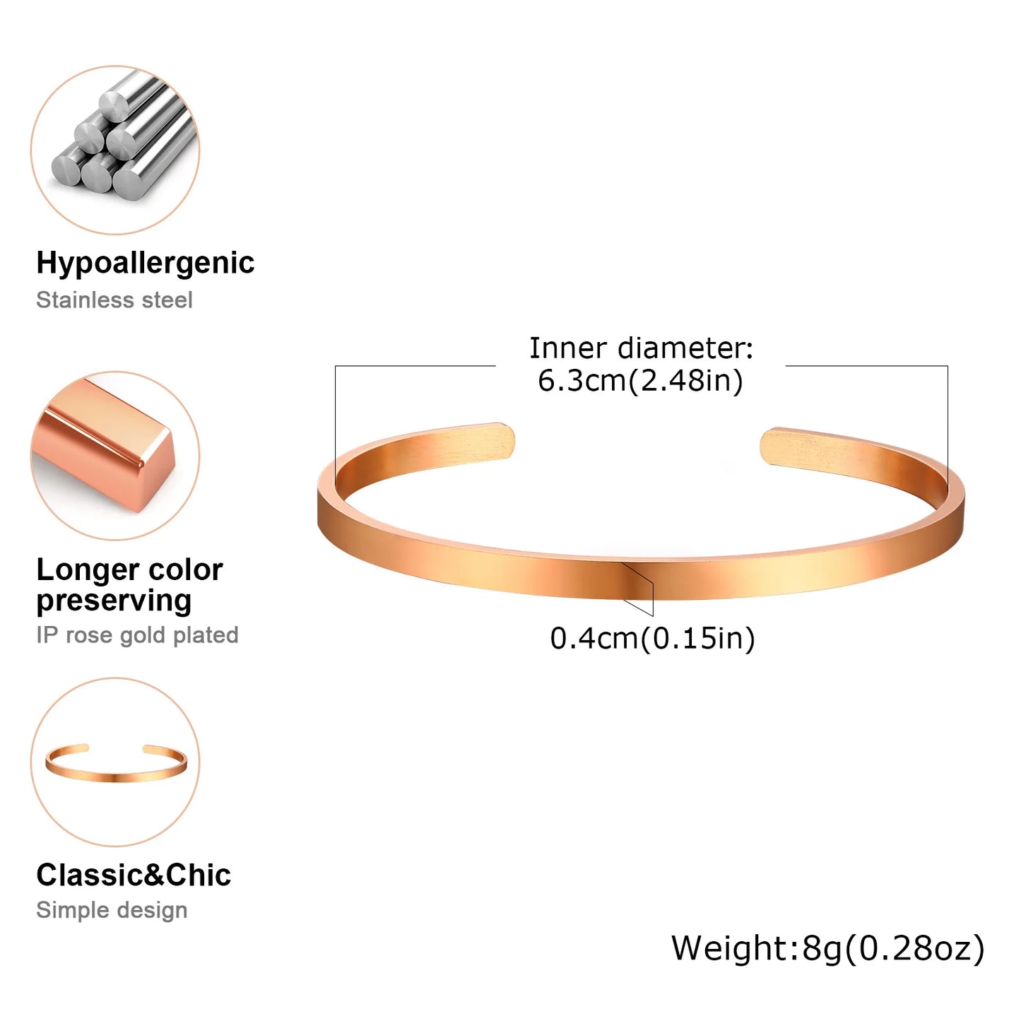 Bracelet Jonc "Nodus" – L'Épure Absolue