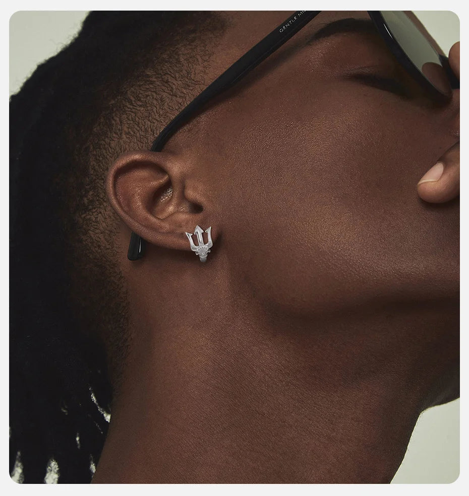 Boucles d'Oreilles "Triaina" – Le Sceptre des Mers