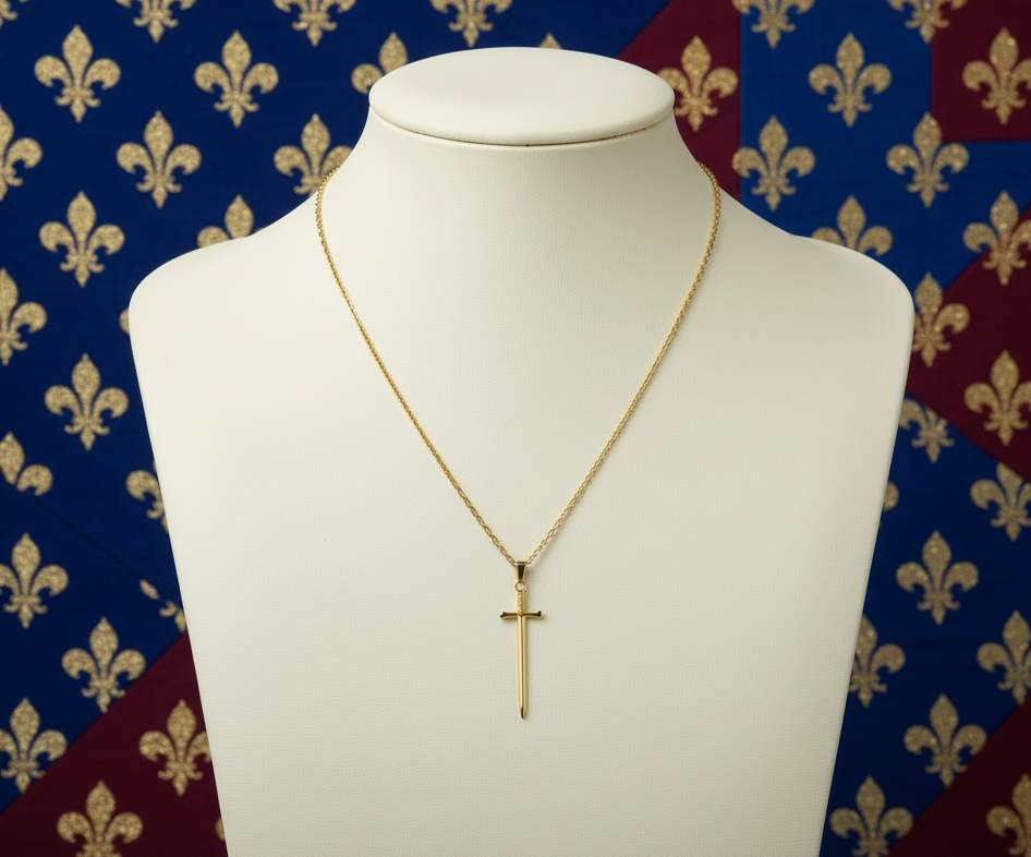 Pendentif "Gladius" – La Lame de la Persévérance