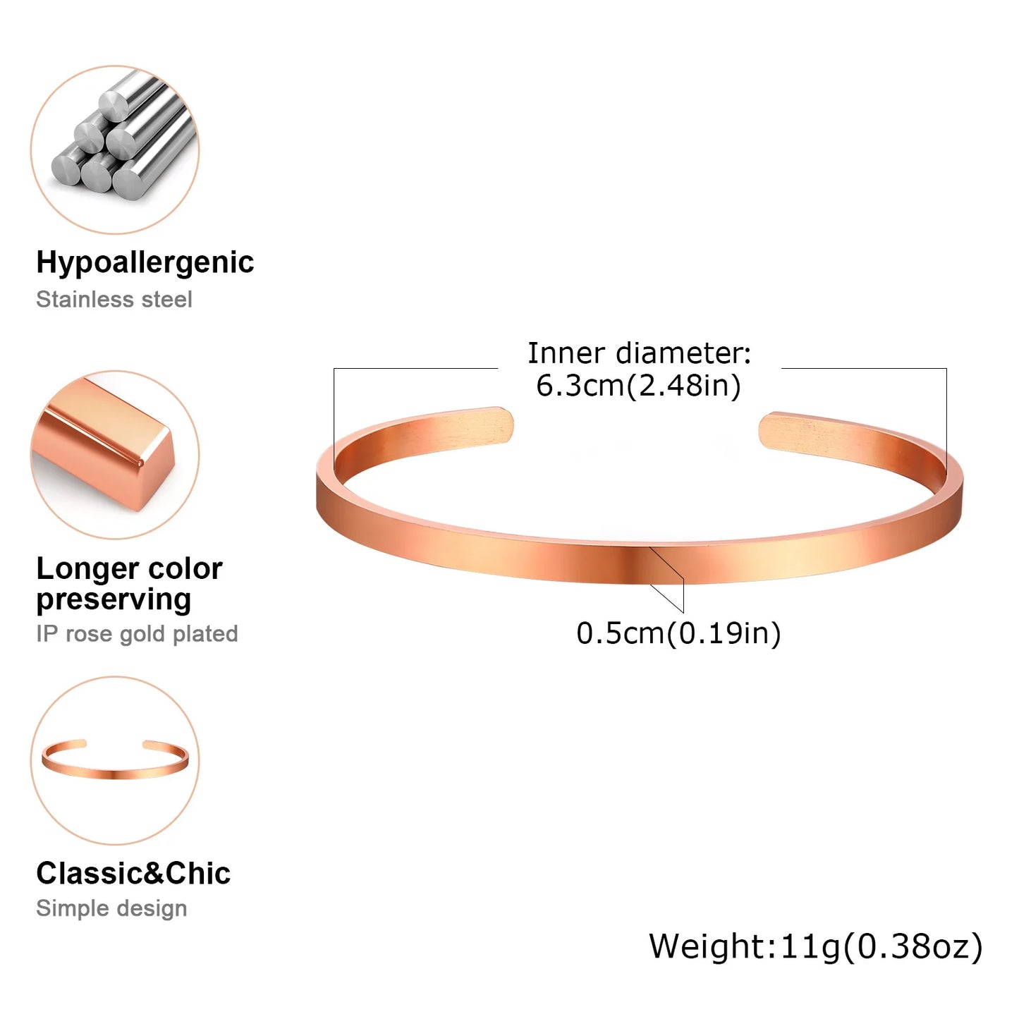 Bracelet Jonc "Nodus" – L'Épure Absolue