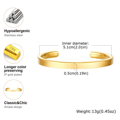 Bracelet Jonc "Nodus" – L'Épure Absolue
