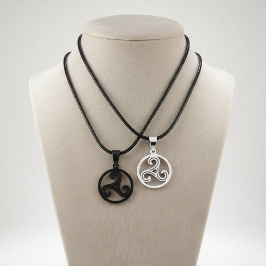 Collier "Triskelion" – L'Héritage Celte
