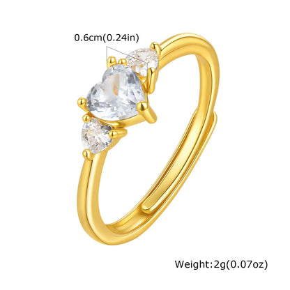 Bague Ajustable "Amare" – La Promesse du Cœur