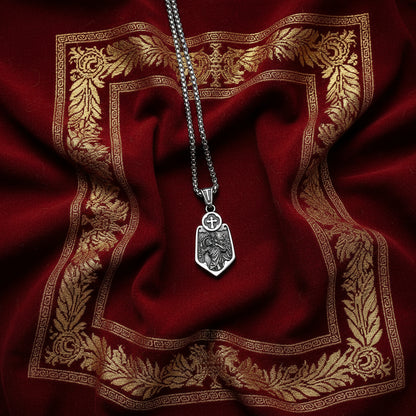 Collier "Viator" – Le Bouclier de Saint Christophe