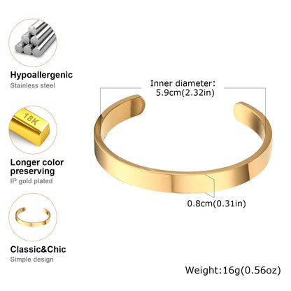 Bracelet Jonc "Nodus" – L'Épure Absolue